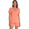 image:imageWiWi Viscose from Bamboo Cami Top Pajama Set for Women Sleeveless Tops with Shorts Pjs Sets SXXLEorangeade