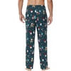 image:imageWiWi Viscose from Bamboo Mens Sleep Pant Sports Trousers with Pockets Light Bottom SXXLAchristmas Elk on Green