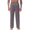 image:imageWiWi Viscose from Bamboo Mens Sleep Pant Sports Trousers with Pockets Light Bottom SXXLAmisty Grey