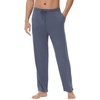 image:imageWiWi Viscose from Bamboo Mens Sleep Pant Sports Trousers with Pockets Light Bottom SXXLAvintage Indigo