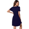 image:imageWiWi Viscose from Bamboo Nightgowns for Women Lightweight Casual Nightgown Short Sleeve Sleep Shirt Soft Summer Night SXXLCnavy