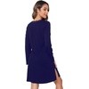 image:imageWiWi Viscose from Bamboo Nightgowns for Women Long Sleeve Sleep Shirts Soft Sleepwear Pajamas Nightshirts SXXLBnavy