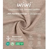 image:imageWiWi Viscose from Bamboo Pajama Tops for Women Super Soft Short Sleeve Tee V Neck Sleep Cooling TShirt Pjs Sleepwear SXXLAcamel