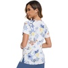 image:imageWiWi Viscose from Bamboo Pajama Tops for Women Super Soft Short Sleeve Tee V Neck Sleep Cooling TShirt Pjs Sleepwear SXXLAlittle Flowers