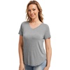 image:imageWiWi Viscose from Bamboo Pajama Tops for Women Super Soft Short Sleeve Tee V Neck Sleep Cooling TShirt Pjs Sleepwear SXXLBheather Grey