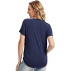 image:imageWiWi Viscose from Bamboo Pajama Tops for Women Super Soft Short Sleeve Tee V Neck Sleep Cooling TShirt Pjs Sleepwear SXXLBnavy