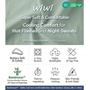 image:imageWiWi Viscose from Bamboo Pajamas Set for Women Summer Sleepwear Pjs Comfy Short Sleeve Tops Capri Pants Sets SXXLAsage GreenDark Teal Florals