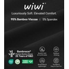 image:imageWiWi Viscose from Bamboo Pajamas Set for Women Summer Sleepwear Pjs Comfy Short Sleeve Tops Capri Pants Sets SXXLDblack