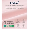 image:imageWiWi Viscose from Bamboo Pajamas Set for Women Summer Sleepwear Pjs Comfy Short Sleeve Tops Capri Pants Sets SXXLDcream Pink
