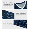 image:imageWiWi Viscose from Bamboo Pajamas Set for Women Super Soft Short Sleeve Cooling Summer Plus Size Pjs Sets Sleepwear S4XAblue Flowers