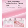 image:imageWiWi Viscose from Bamboo Pajamas Set for Women Super Soft Short Sleeve Cooling Summer Plus Size Pjs Sets Sleepwear S4XApink