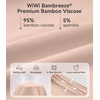 image:imageWiWi Viscose from Bamboo Pajamas Set for Women Super Soft Short Sleeve Cooling Summer Plus Size Pjs Sets Sleepwear S4XBblushpinkFloral