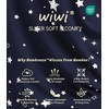 image:imageWiWi Viscose from Bamboo Pajamas Set for Women Super Soft Short Sleeve Cooling Summer Plus Size Pjs Sets Sleepwear S4XBnavy Stars