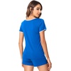 image:imageWiWi Viscose from Bamboo Pajamas Set for Women Super Soft Short Sleeve Cooling Summer Plus Size Pjs Sets Sleepwear S4XDbright Blue