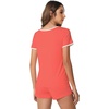 image:imageWiWi Viscose from Bamboo Pajamas Set for Women Super Soft Short Sleeve Cooling Summer Plus Size Pjs Sets Sleepwear S4XDcoral