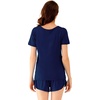 image:imageWiWi Viscose from Bamboo Pajamas Set for Women Super Soft Short Sleeve Cooling Summer Plus Size Pjs Sets Sleepwear S4XEnavy