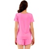 image:imageWiWi Viscose from Bamboo Pajamas Set for Women Super Soft Short Sleeve Cooling Summer Plus Size Pjs Sets Sleepwear S4XEraspberry Pink