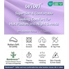 image:imageWiWi Viscose from Bamboo Pajamas Set for Women Super Soft Short Sleeve Tops Capri Pants Sleepwear Cooling Pjs Sets S3XAtaro Purple