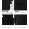 image:imageWiWi Viscose from Bamboo Robe for Women Soft Lightweight Bathrobe with Pockets Kimono Spa Robes Cooling Loungewear SXXLAblack