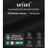image:imageWiWi Viscose from Bamboo Robe for Women Soft Lightweight Bathrobe with Pockets Kimono Spa Robes Cooling Loungewear SXXLAblack