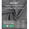 image:imageWiWi Viscose from Bamboo Robe for Women Soft Lightweight Bathrobe with Pockets Kimono Spa Robes Cooling Loungewear SXXLAdark Heather Grey