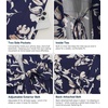 image:imageWiWi Viscose from Bamboo Robe for Women Soft Lightweight Bathrobe with Pockets Kimono Spa Robes Cooling Loungewear SXXLAnavy Floral
