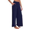 image:imageWiWi Viscose from Bamboo Women s Pajamas Pants Soft Yoga Loose Pant Comfy Pajama Bottoms SXXLAnavy