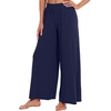 image:imageWiWi Viscose from Bamboo Women s Pajamas Pants Soft Yoga Loose Pant Comfy Pajama Bottoms SXXLAnavy