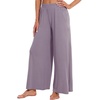 image:imageWiWi Viscose from Bamboo Women s Pajamas Pants Soft Yoga Loose Pant Comfy Pajama Bottoms SXXLAviolet