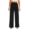 image:imageWiWi Viscose from Bamboo Women s Pajamas Pants Soft Yoga Loose Pant Comfy Pajama Bottoms SXXLBblack