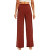 image:imageWiWi Viscose from Bamboo Women s Pajamas Pants Soft Yoga Loose Pant Comfy Pajama Bottoms SXXLBbrickred