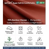 image:imageWiWi Viscose from Bamboo Women s Pajamas Pants Soft Yoga Loose Pant Comfy Pajama Bottoms SXXLBbrickred