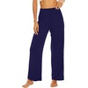 image:imageWiWi Viscose from Bamboo Women s Pajamas Pants Soft Yoga Loose Pant Comfy Pajama Bottoms SXXLBnavy