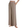 image:imageWiWi Viscose from Bamboo Women s Pajamas Pants Soft Yoga Loose Pant Comfy Pajama Bottoms SXXLCcamel