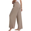 image:imageWiWi Viscose from Bamboo Women s Pajamas Pants Soft Yoga Loose Pant Comfy Pajama Bottoms SXXLCcamel