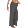 image:imageWiWi Viscose from Bamboo Women s Pajamas Pants Soft Yoga Loose Pant Comfy Pajama Bottoms SXXLCcharcoal