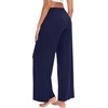 image:imageWiWi Viscose from Bamboo Women s Pajamas Pants Soft Yoga Loose Pant Comfy Pajama Bottoms SXXLCnavy