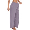 image:imageWiWi Viscose from Bamboo Women s Pajamas Pants Soft Yoga Loose Pant Comfy Pajama Bottoms SXXLCviolet