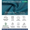 image:imageWiWi Viscose from Bamboo Womens Pajama Set Soft Long Sleeve Pajamas Sets SXXLNavy Blue