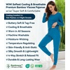 image:imageWiWi Viscose from Bamboo Womens Pajama Set Soft Long Sleeve Pajamas Sets SXXLTeal Blue
