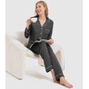 image:imageWiWi Viscose from Bamboo Womens Pajamas Set Super Soft Button Down Top and Pants Sleepwear Cooling Pjs S3XAcharcoal Heather
