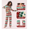 image:imageWiWi Viscose from Bamboo Womens Pajamas Set Super Soft Button Down Top and Pants Sleepwear Cooling Pjs S3XAchristmas