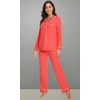 image:imageWiWi Viscose from Bamboo Womens Pajamas Set Super Soft Button Down Top and Pants Sleepwear Cooling Pjs S3XAcoral