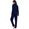 image:imageWiWi Viscose from Bamboo Womens Pajamas Set Super Soft Button Down Top and Pants Sleepwear Cooling Pjs S3XAnavyPink