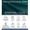 image:imageWiWi Viscose from Bamboo Womens Pajamas Set Super Soft Button Down Top and Pants Sleepwear Cooling Pjs S3XApeacock Green