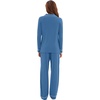 image:imageWiWi Viscose from Bamboo Womens Pajamas Set Super Soft Button Down Top and Pants Sleepwear Cooling Pjs S3XAprussian Blue
