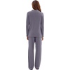 image:imageWiWi Viscose from Bamboo Womens Pajamas Set Super Soft Button Down Top and Pants Sleepwear Cooling Pjs S3XApurplish Grey