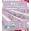 image:imageWiWi Viscose from Bamboo Womens Pajamas Set Super Soft Button Down Top and Pants Sleepwear Cooling Pjs S3XBgreyPeony