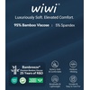 image:imageWiWi Viscose from Bamboo Womens Pajamas Set Super Soft Button Down Top and Pants Sleepwear Cooling Pjs S3XBpeacock Blue