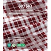 image:imageWiWi Viscose from Bamboo Womens Pajamas Set Super Soft Button Down Top and Pants Sleepwear Cooling Pjs S3XBredwhite Plaid